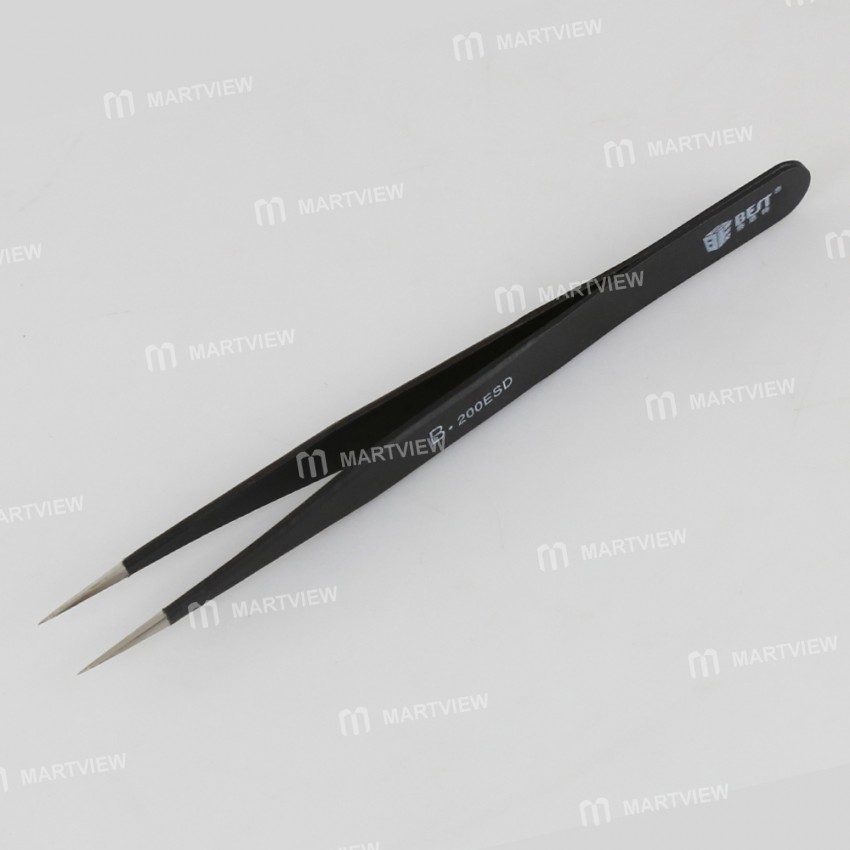 BST-200ESD Anti-static Precision Soldering Straight Tip Tweezers