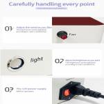 TBK 705A Dust-free Lighting Wireless Charging OCA Film LCD Dust Removal Workbench