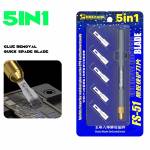 mechanic fs-51-stainless-steel-anti-static-glue-removal-quick-spade-blades-7