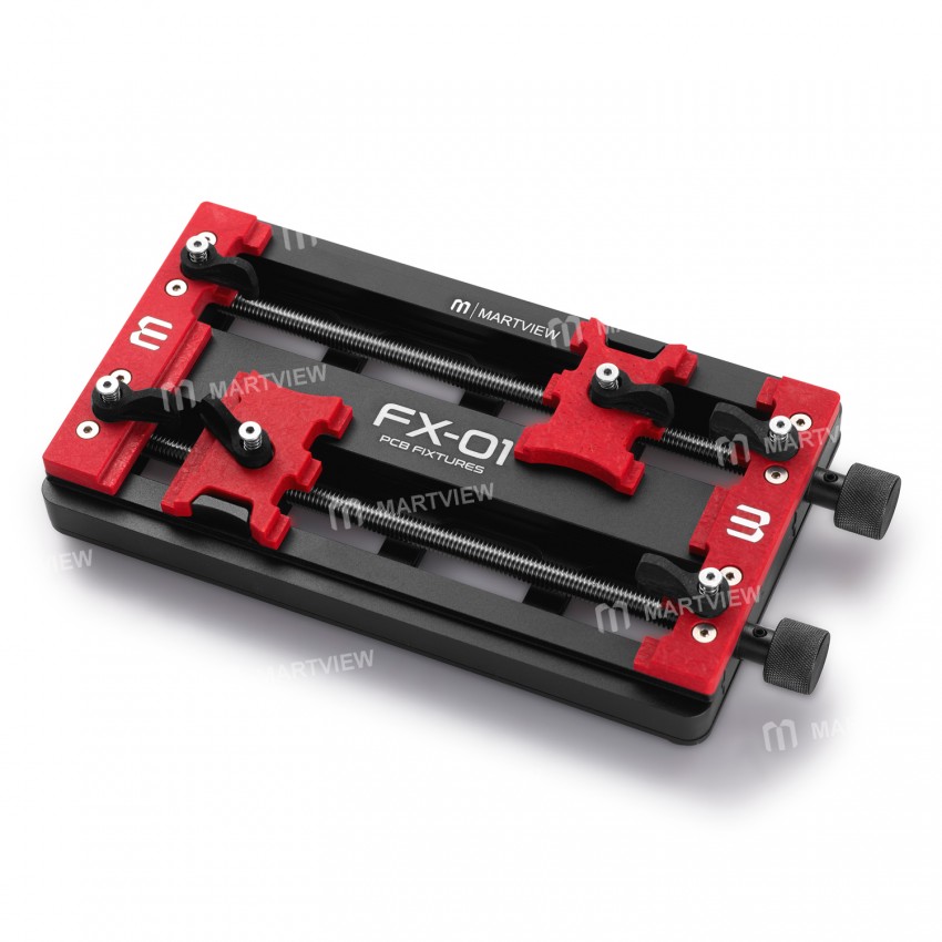Martview FX-01 Multifunctional Dual Bearing Universal PCB Fixture with Press Buckle - Malaysia
