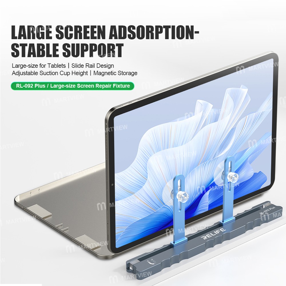 relife rl-092-plus-slide-rail-design-screen-removal-holder-for-mobile-phone-tablet-repair-1