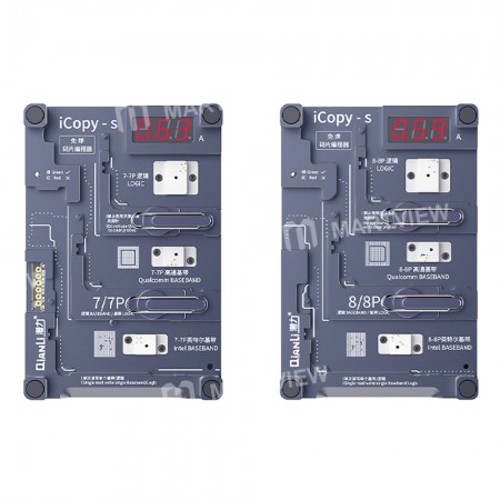 QianLi iCopy-S Double-Sided 4in1 Logic Baseband EEPROM Chip Non-removal for iPhone 7 / 7 Plus / 8 / 8 Plus
