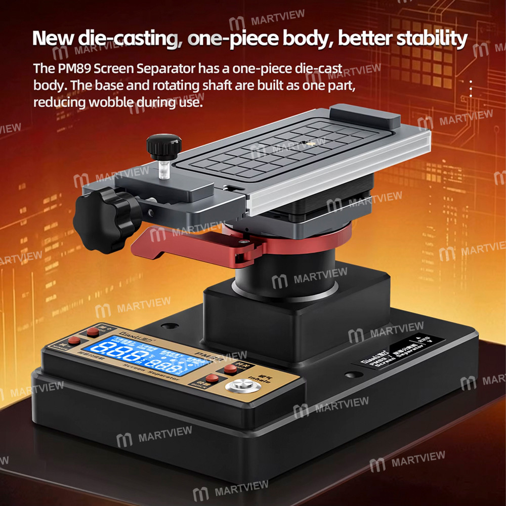 qianli pm89-7-inch-360-rotating-screen-heating-separator-with-built-in-suction-vacuum-pump-3