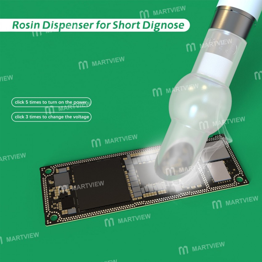 2UUL Rosin Atomizer Pen for PCB Short Diagnose