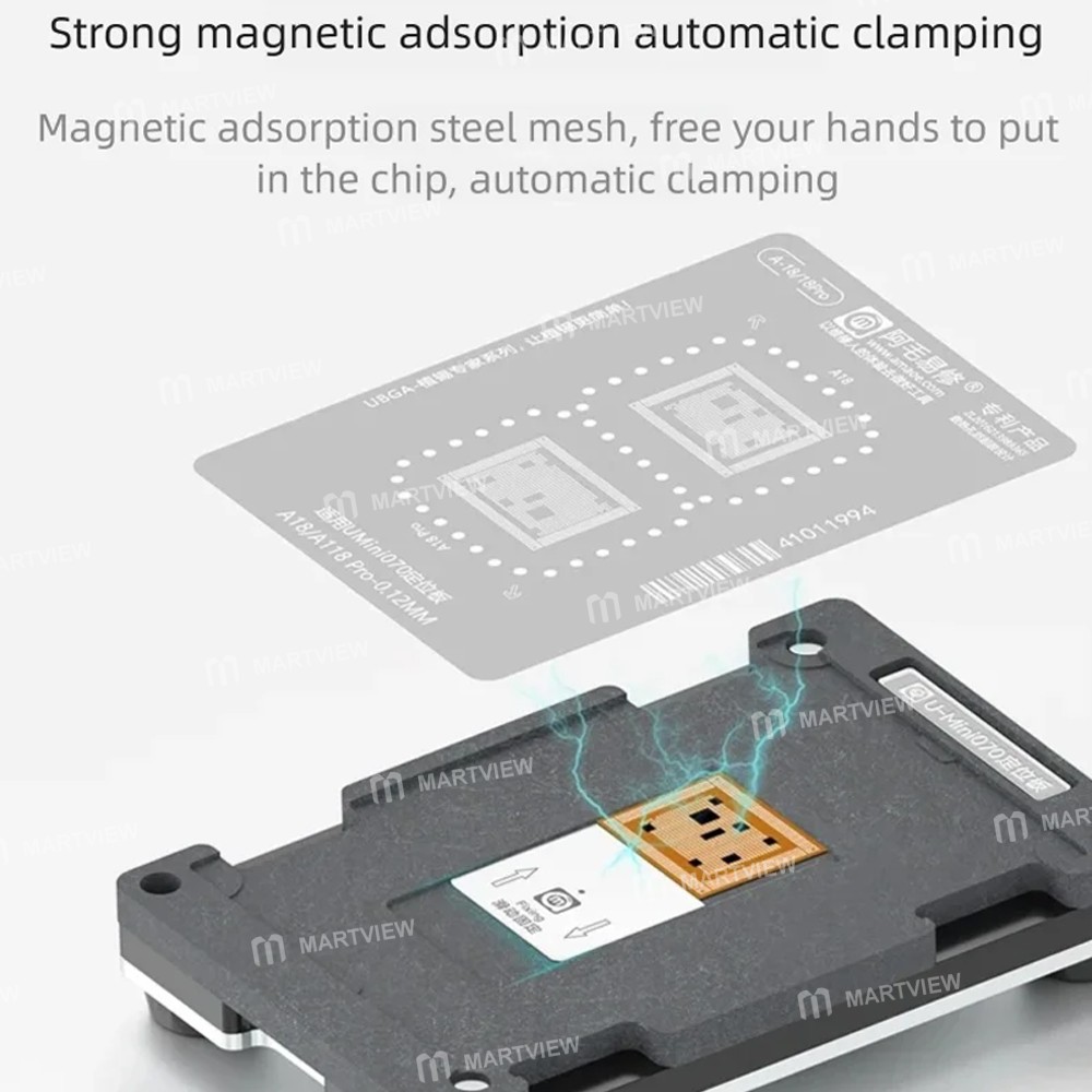 amaoe umini-universal-magnetic-tin-planting-platform-set-for-iphone-android-huawei-samsung-mtk-8