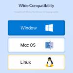 Orico SWU3-4A 4-Port High-speed USB 3.0 Split Control Hub With Power Adapter Support BC1.2 Charging