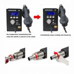 Original QUICK 2008 ESD Digital Display Hot Air Rework Station 700W 220V Heat Gun Welding Station fo