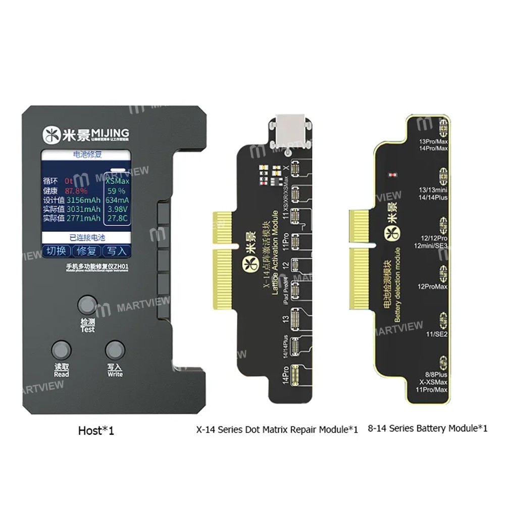 mijing zh01-multi-function-repair-programmer-reading-and-writing-small-boards-for-iphone-7-to-15pm-3