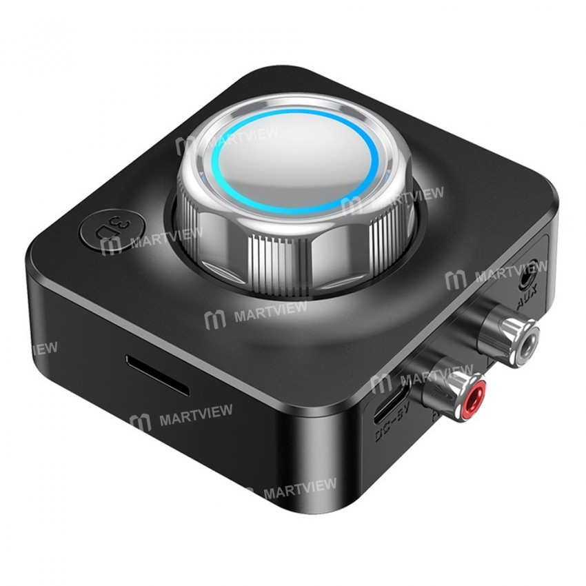 Bluetooth 5.0 Wireless Audio Receiver with 3.5 AUX Jack Support TF card Playback