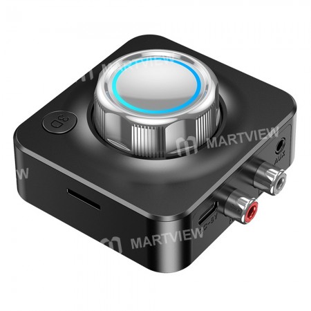Bluetooth 5.0 Wireless Audio Receiver with 3.5 AUX Jack Support TF card Playback