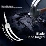 2uul da12-microfix-hook-for-phone-pcb-underfill-clean-3-blades-with-ultralight-carbon-fiber-holder-s