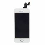 Replacement OEM iPhone 5s LCD with spareparts home button earphone camera etc white