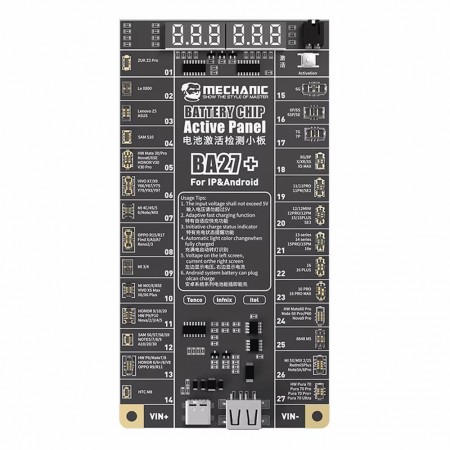 Mechanic BA27+ 4.2V Low Voltage Output Battery Chip Activation Board for iPhone 8-16PM & Most Android