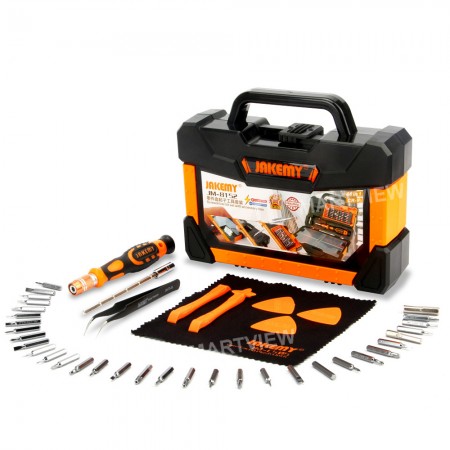 JAKEMY JM-8152 44-in-1 Multifunctional Screwdriver Tool Set with Accessory Storage Box