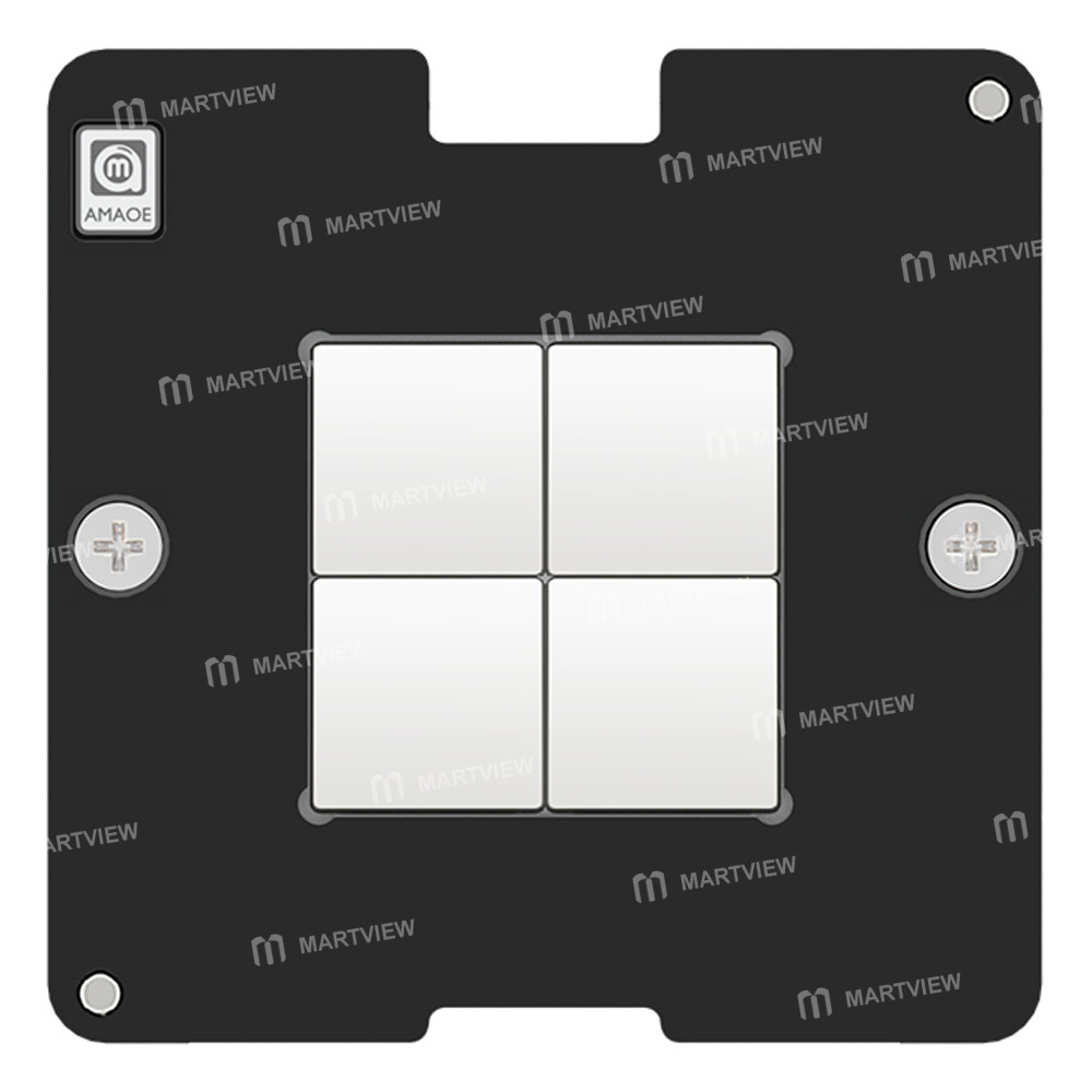 Amaoe 0.20mm D9GDH D9KGK BGA60 6-in-1 Memory Chips BGA Reballing Stencil Tin Plating Platform Set