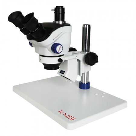 Kaisi TX-350E 7X-50X Microscope Zoom Stereo Microscope with Big Base for Mobile Phone PCB Repair