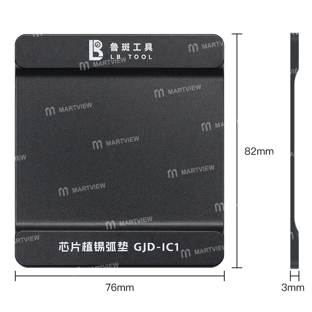 lb tool-f20-max-motherboard-middle-layer-bga-reballing-stencil-platform-set-for-iphone-11-17pm-4