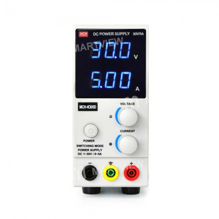 MCH K305D Portable Mini Adjustable 30V 5A Power Supply Digital Display High Precision Current Meter