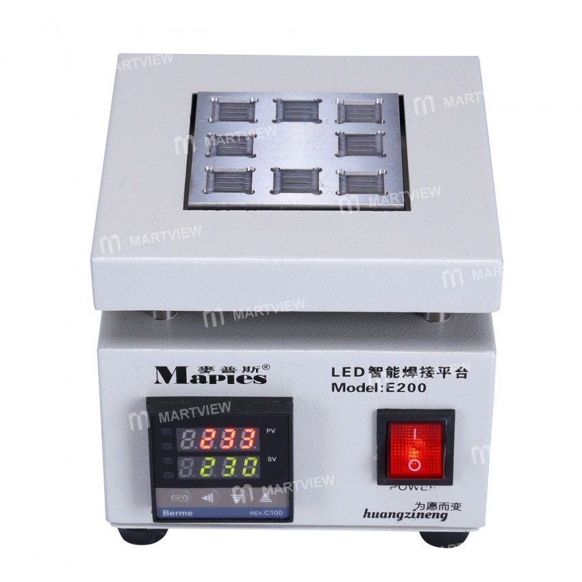 Maples E200 LED Display Adjustable Thermostat Heating Platform Preheating Station Degumming Special