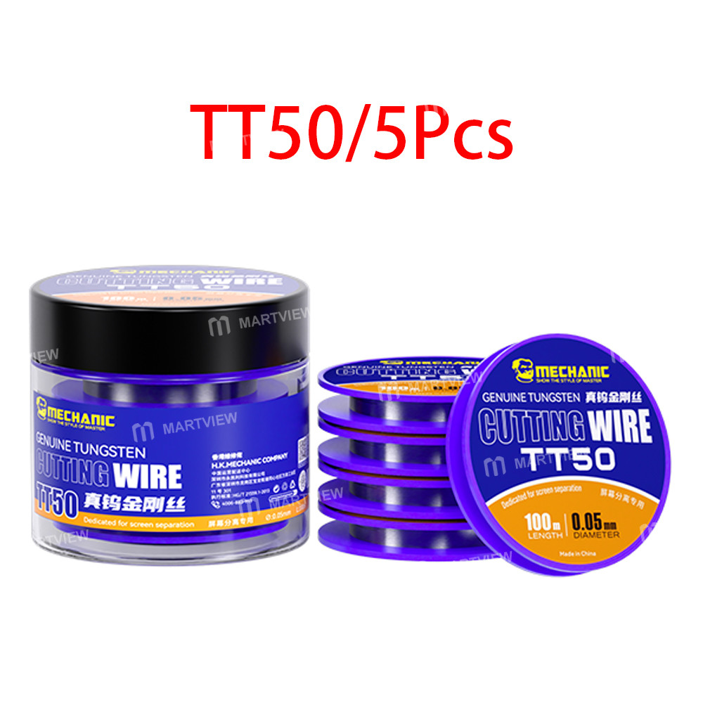 mechanic tt25-tt50-high-hardness-screen-separation-genuine-tungsten-diamond-wire--100meter-8