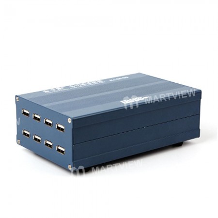 Multiport USB Charging Station for Mobile Phone Tablet Camera MP3 Charger 60W 5V 12A - 8 Port