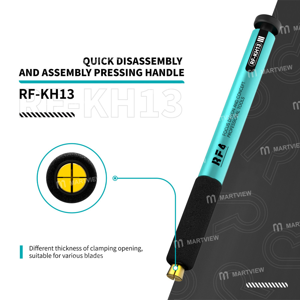 rf4 rf-kh13a-quick-disassembly-and-assembly-pressing-handle-with-4pcs-commonly-used-blades-6
