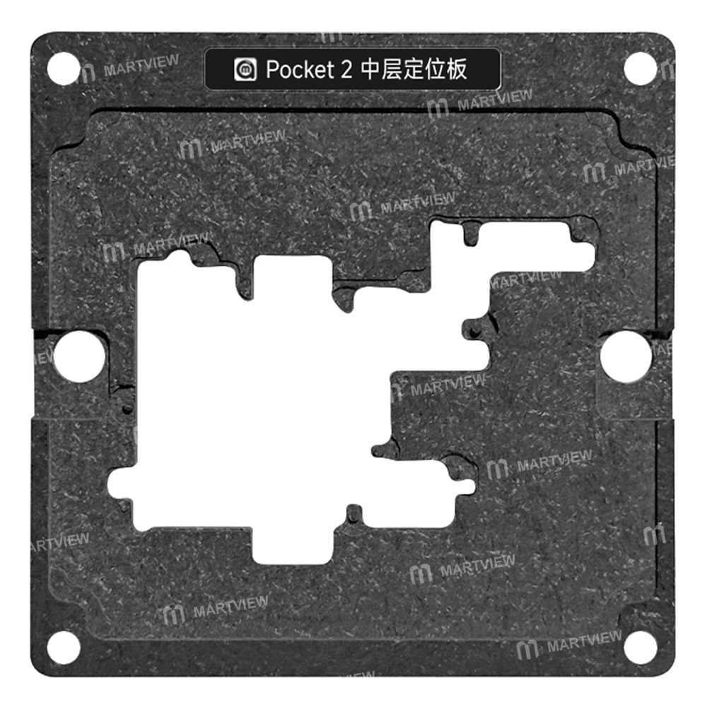 amaoe 012mm-motherboard-middle-layer-bga-reballing-stencil-platform-set-for-huawei-pocket-2-2