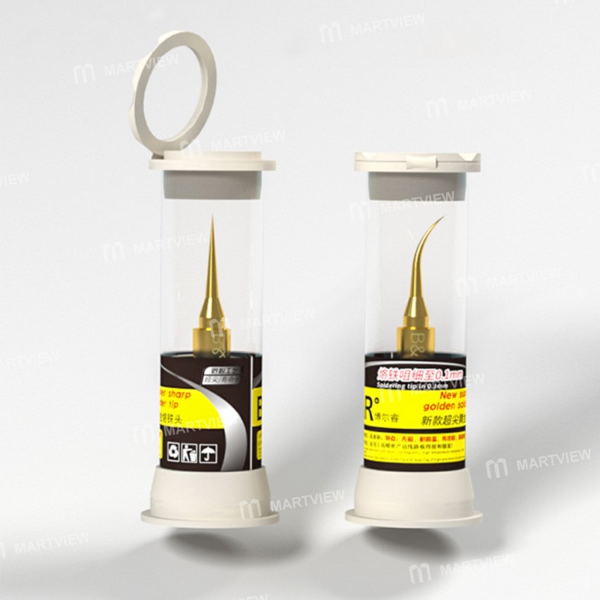B&R 0.1mm 900M-T-JI 900M-T-JS Non-magnetic High-Temperature Resist Superfine Soldering Iron Tips