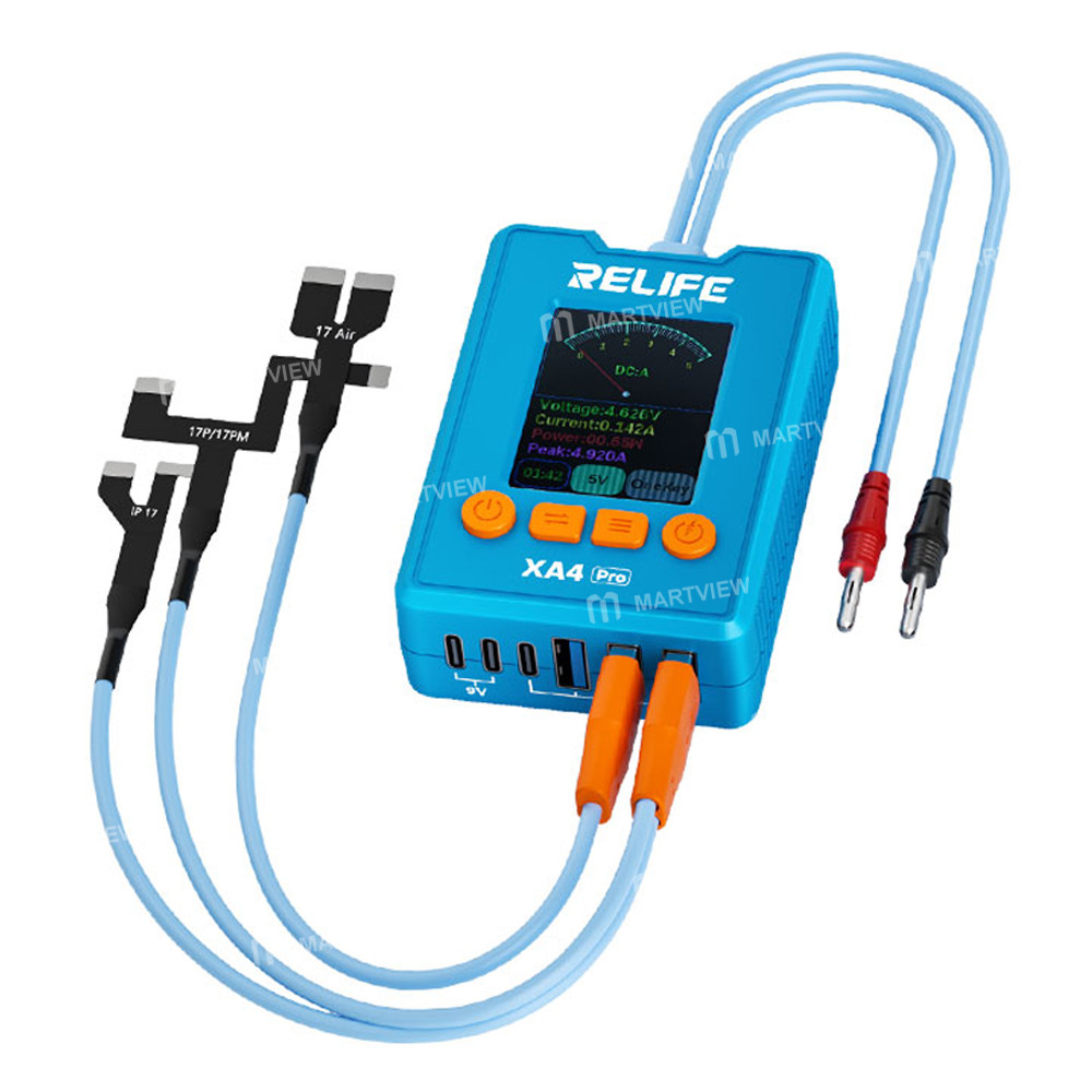 relife xa4-pro-one-touch-hd-display-power-cable-with-usb-type-c-dual-interface-for-iphone-8g-17pm-3