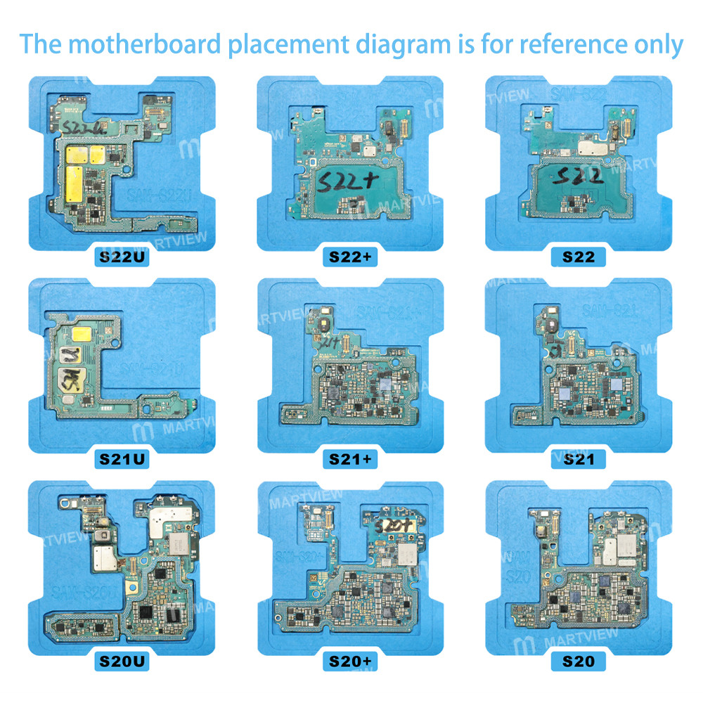 mijing z23-middle-level-tin-planting-bga-reballing-platform-set-for-samsung-galaxy-s20-to-s25-series