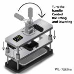 wylie wl-758pro-heating-pressure-holding-table-for-screen-back-cover-repair-5