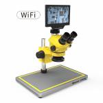 Kailiwei K7050TP HD Trinocular Stereo Microscope with 7-inch Monitor Optional WiFi Function