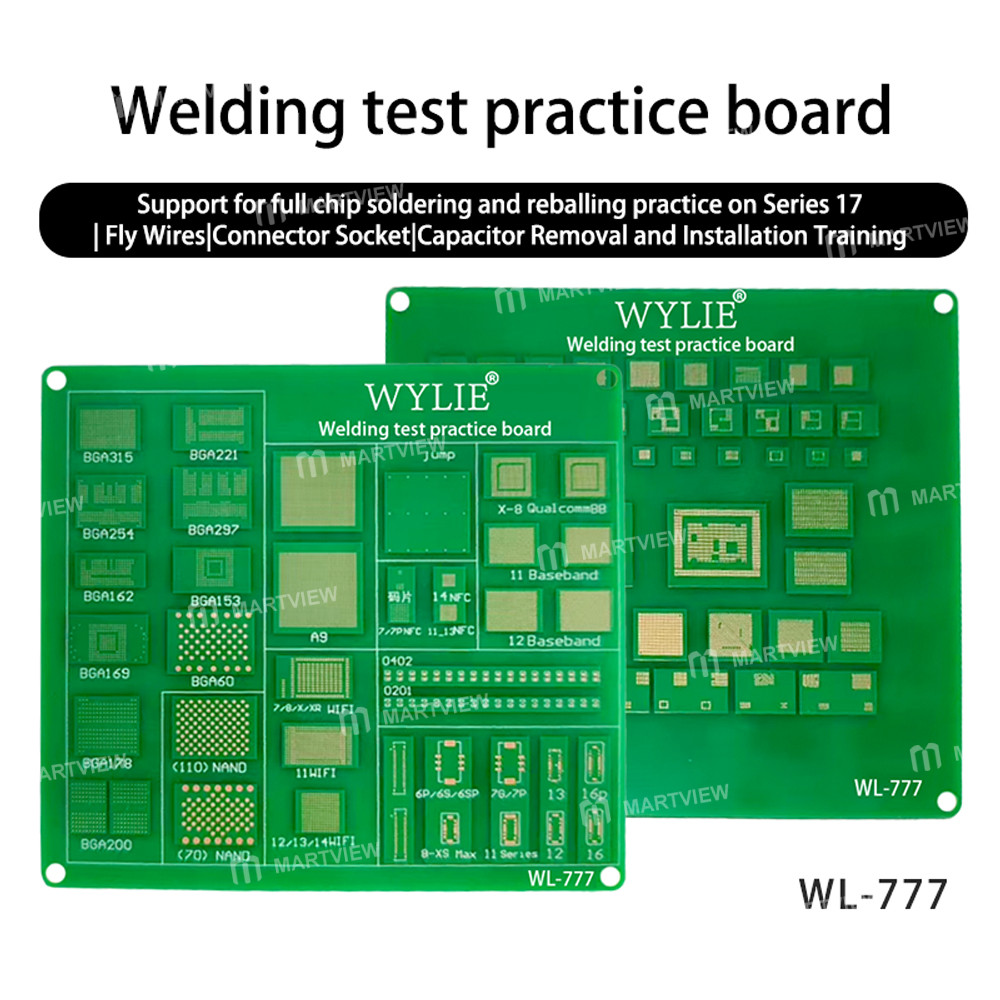 wylie wl-777-welding-test-practice-pcb-board-supports-iphone-17-series-2