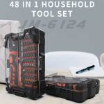 JAKEMY JM-6124 48-in-1 Multifunctional Precision Labor-saving Ratchet Handle Screwdriver Set