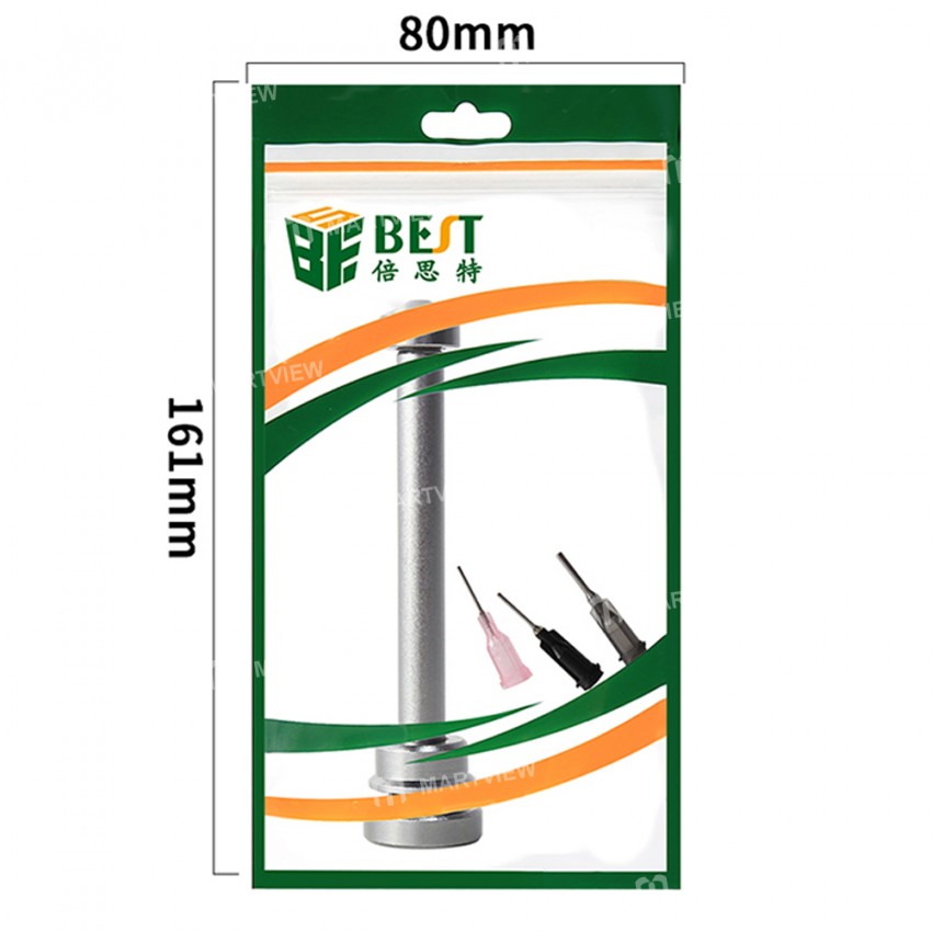 BST-013 Aluminum Alloy Pusher Rod for BGA Solder Flux Green Oil UV Solder Mask Ink