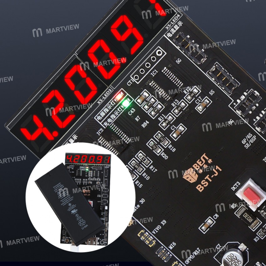 BST-J1 Battery Charge Activation Board for iPhone 5G to 13Pro Max & Android Phone