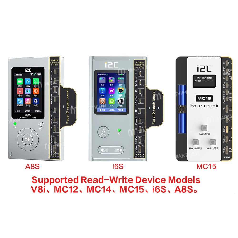 i2c face-repair-integrated-dot-matrix-ic-chip-for-iphone-x-to-17pro-max-ipad-series-6