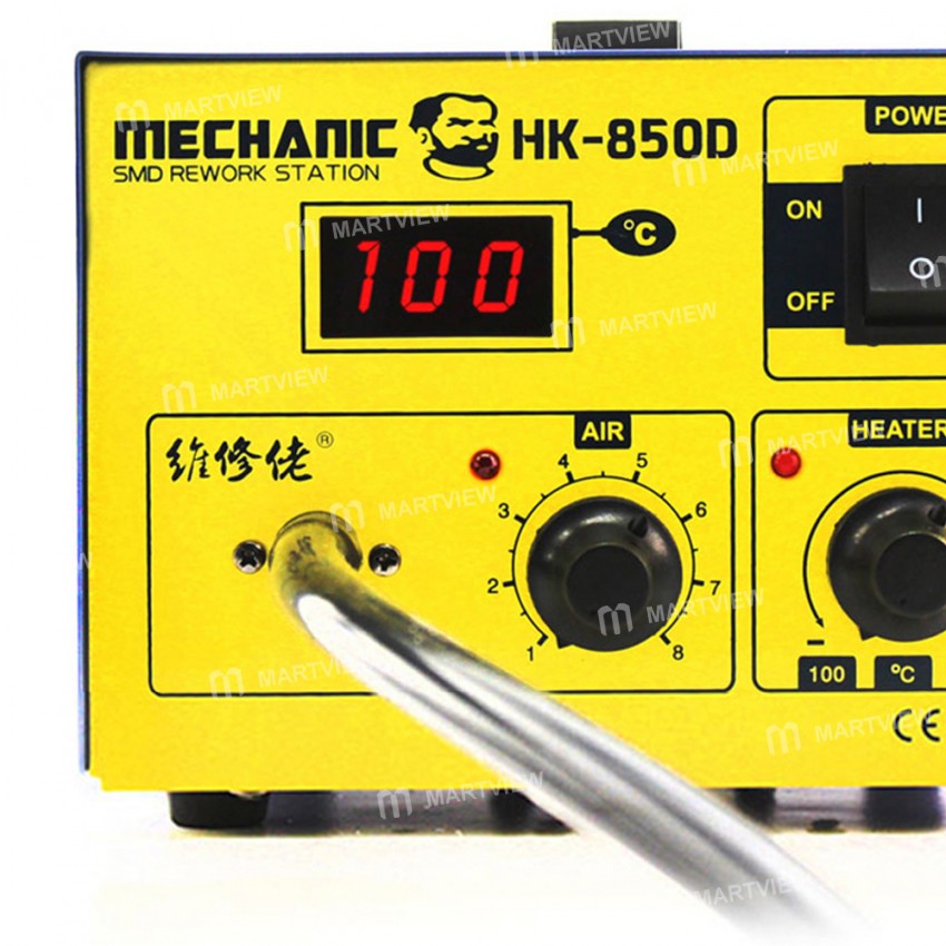 Mechanic HK-850D 24L Air Pump Digital Display Hot Air Station