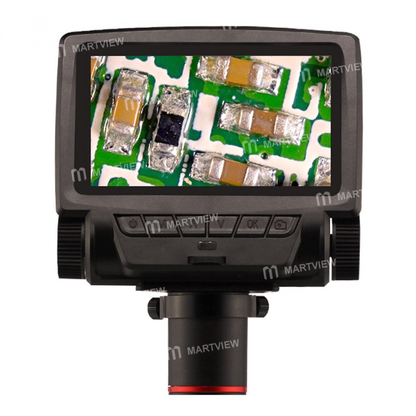 Andonstar ADSM301 5inch Display HDMI Microscope 1080P Digital Microscope Camera With LED and Big Bas