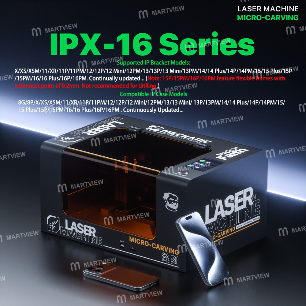 mechanic micro-carving-5w-laser-machine-for-remove-screen-stand-back-glass-middle-frame-camera-glass