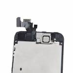 Replacement original iPhone 5 LCD with spareparts home button earphone camera etc