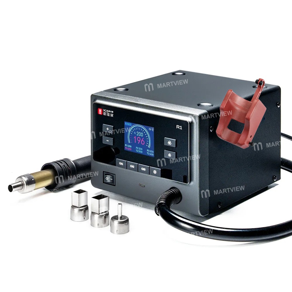 ycs r1-1000w-temperature-control-hot-air-gun-rework-station-for-mobile-phone-pcb-bga-repair-4
