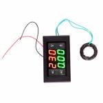 High Quality 300V/100A AC Digital Ammeter Voltmeter LCD Display Volt Meter