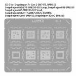 luowei cpu-series-bga-reballing-stencil-set-for-apple-hisilicon-kirin-mediatek-qualcomm-12
