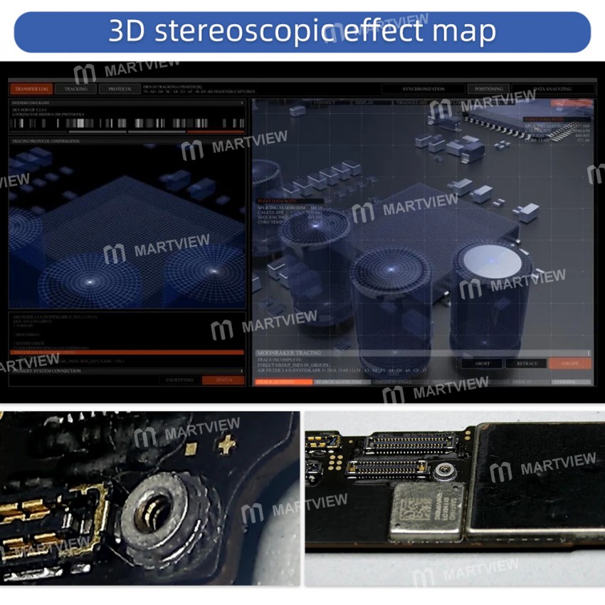 kaisi k-300dp-7-50x-3d-stereo-video-microscope-with-116-inch-lcd-display-for-mobile-phone-repair-4