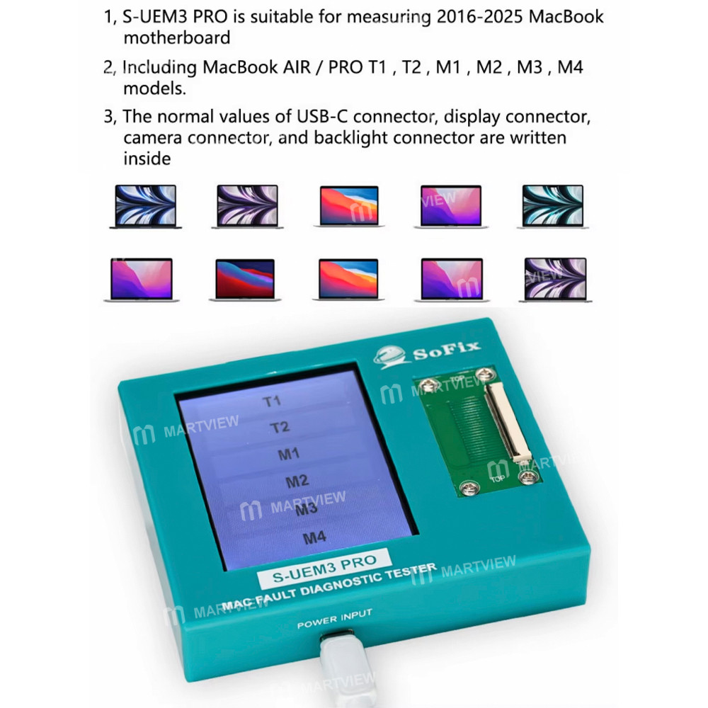 sofix s-uem3-pro-motherboard-interface-fault-tester-for-apple-macbook-20162025-7
