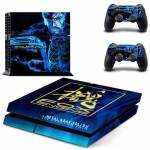 Decal Vinyl Skin Protection Sticker for Playstation 4 console & Controller