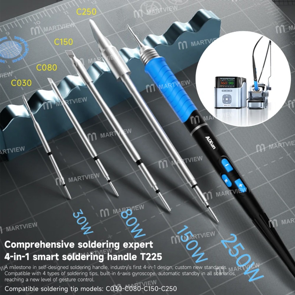 aixun t400-320w-smart-soldering-workstation-for-pcb-soldering-repair-7