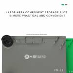 mijing fm-11-fm-12-larger-silicone-repair-mat-with-phone-holder-screwdriver-holder-8