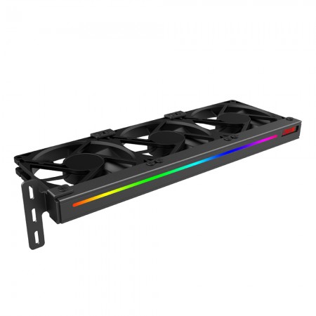 Teucer VC-C270H Universal Side ARGB 5V 3Pin GPU Silent Cooling Fan for Most Graphics Cards